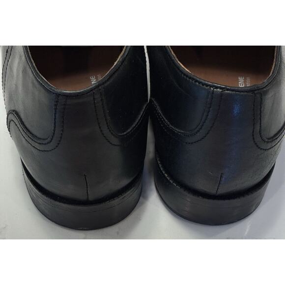 Mens 12 M ROCKPORT DresSports Black Leather Shoes Lace Up adiPRENE/Adidas main image 8